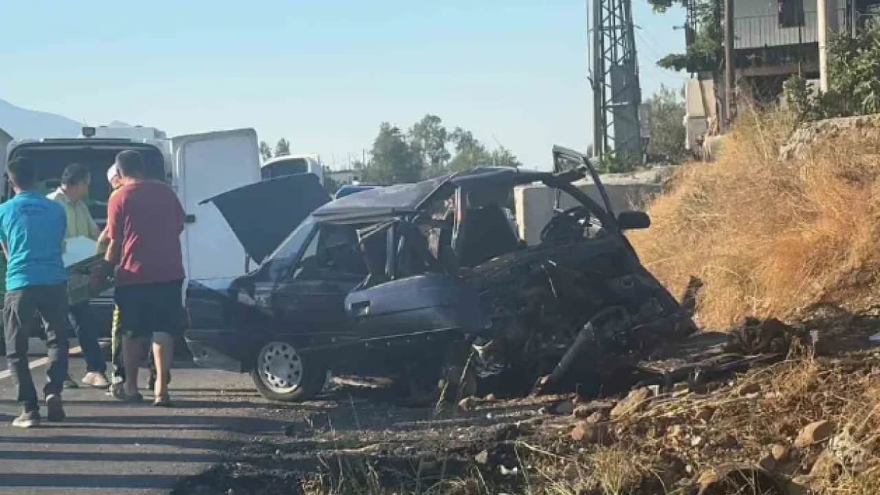 Foto - Muğla'da feci kaza: 2 kişi hayatını kaybetti!
