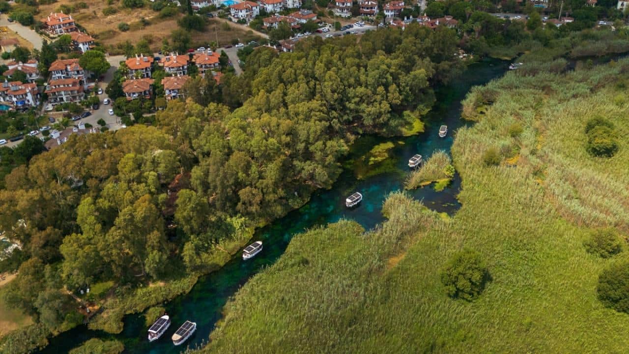 Foto - Muğla'nın doğal akvaryumu! Berrak suyu ve zengin ekosistemiyle büyük ilgi görüyor
