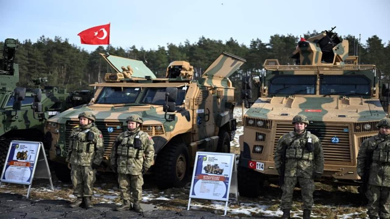 Foto - NATO tatbikatında Türk "ASLAN"I kükredi! Görenler gözlerine inanamadı