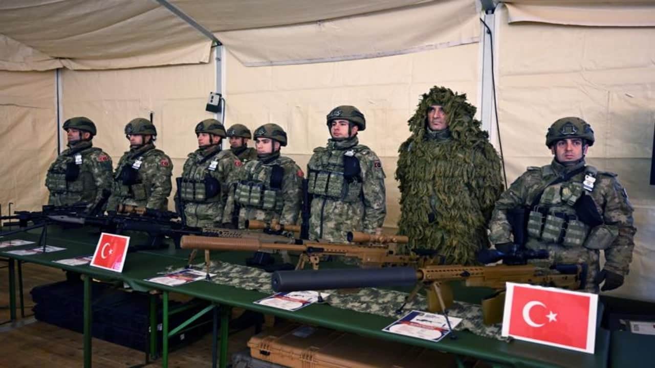 Foto - NATO tatbikatında Türk "ASLAN"I kükredi! Görenler gözlerine inanamadı