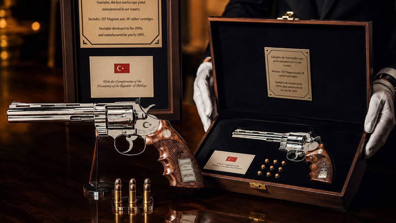 Foto - NATO zirvesinde silah verilmişti! Polonya liderinden Erdoğan'a sürpriz hediye