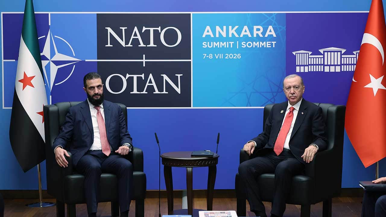 Foto - NATO'nun ev sahibi Erdoğan'dan Şara sürprizi