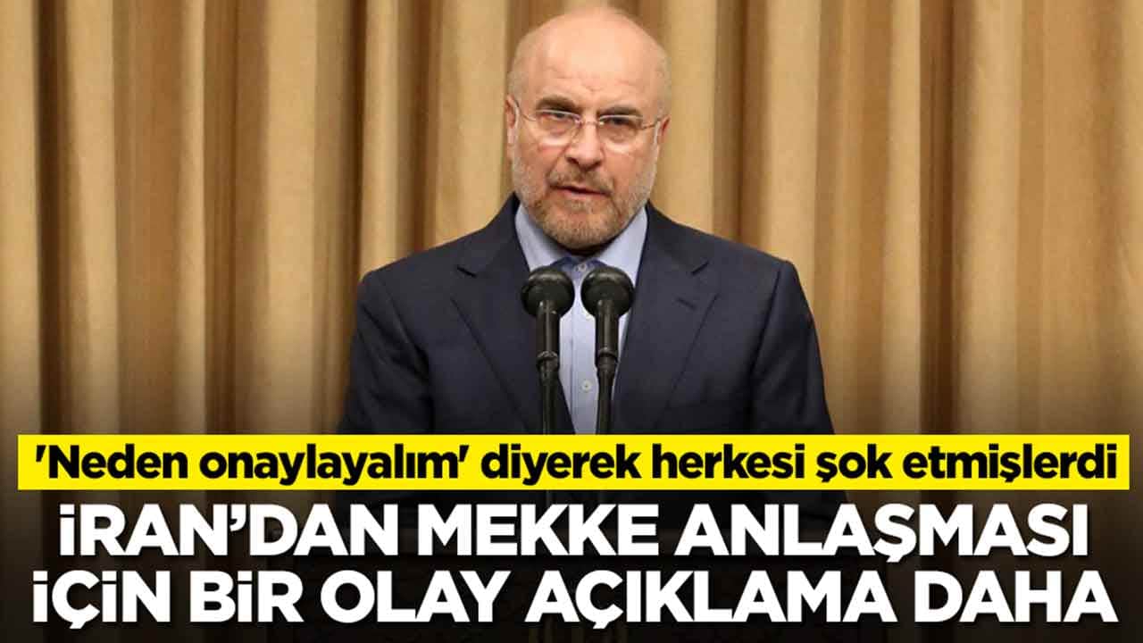 'Neden onaylayalım' diyerek herkesi şok etmişlerdi: İran'dan Mekke Anlaşması için bir olay açıklama daha