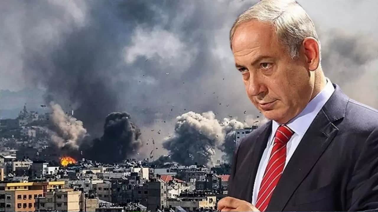 Foto - Netanyahu: Gazze’den çekilmeyeceğiz Kahpe siyonistten yeni işgal tehdidi