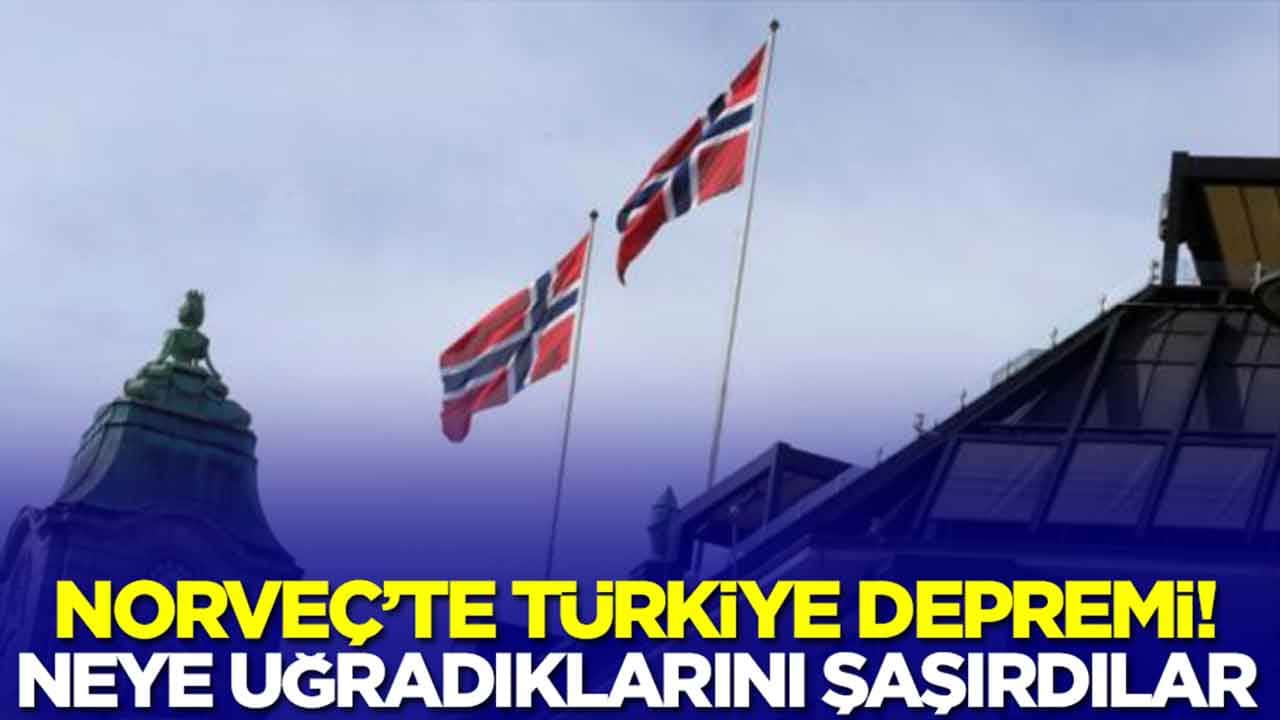Norveç'te Türkiye depremi: Neye uğradıklarını şaşırdılar