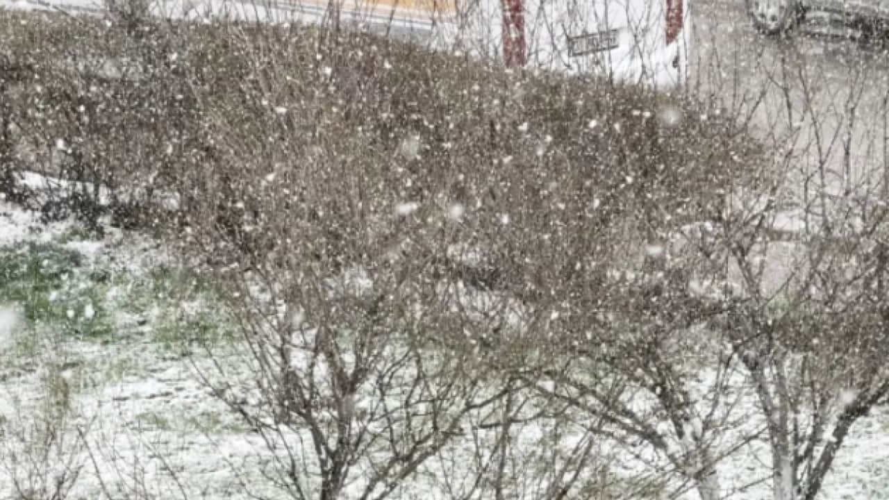 Foto - O ilimizde yoğun kar yağışı! Sıcaklık sıfırın altına düştü