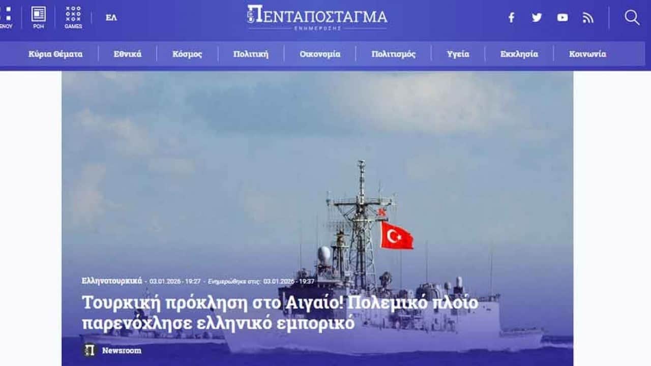 Foto - Ödleri koptu: Türk savaş gemisinin müdahalesine maruz kaldık, gemiyi geri çektik