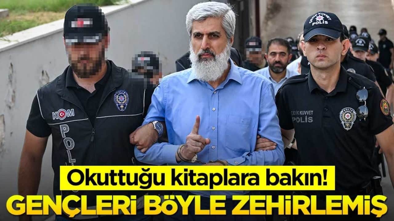 Okuttuğu kitaplara bakın! Kuytul gençleri böyle zehirlemiş