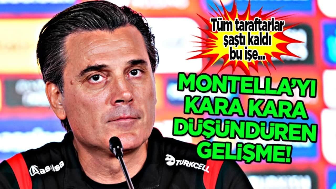 Olacak şey değil: Fransa maçı öncesi A Milli Takım'daki bir sıkıntı, Montella'yı kara kara düşündürüyor