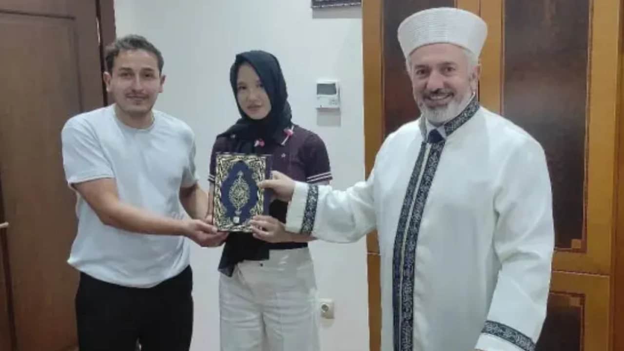 Ordu'ya geldi hayatı değişti: Ukraynalı kadın müslüman oldu!