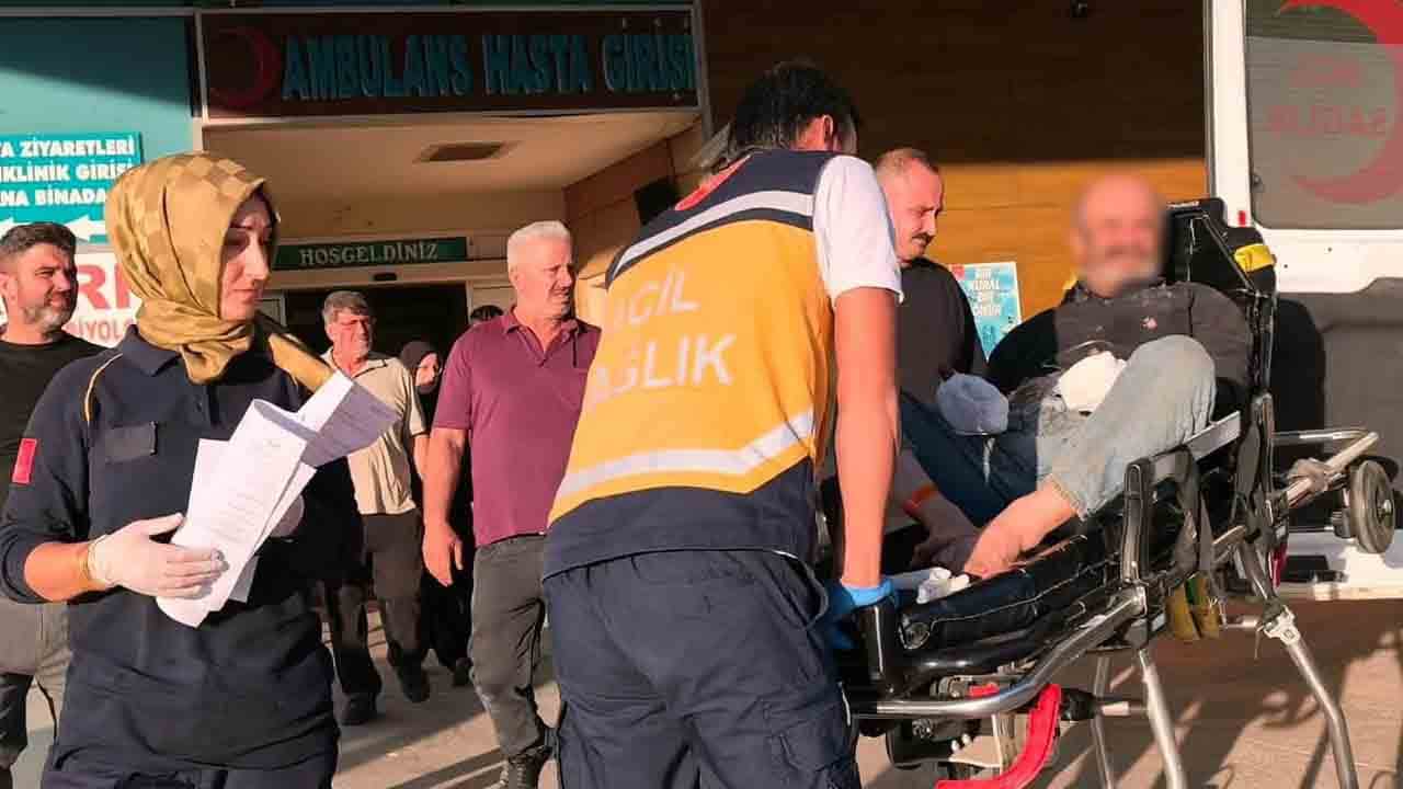 Foto - Ormanda feci kaza: Tomruğa sıkışan işçinin 6 parmağı koptu!