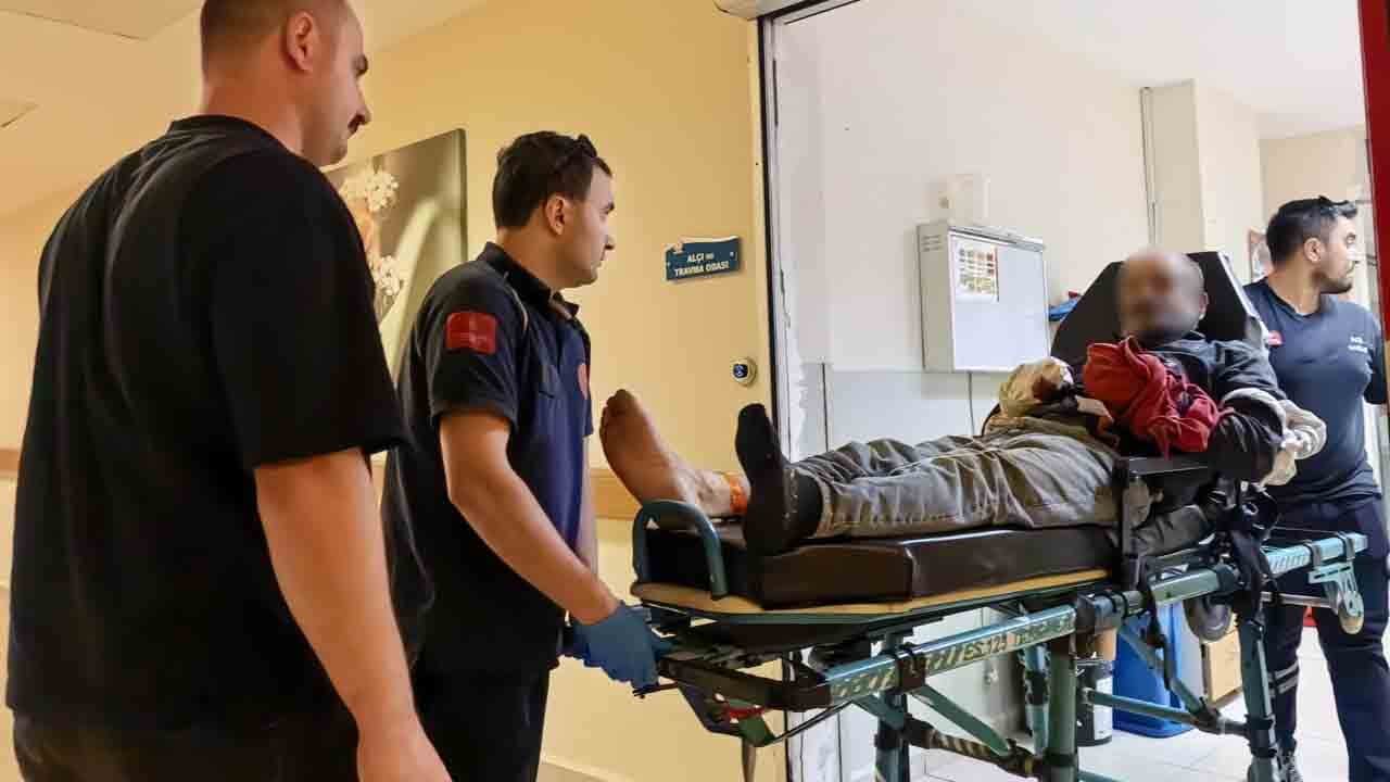 Ormanda feci kaza: Tomruğa sıkışan işçinin 6 parmağı koptu!