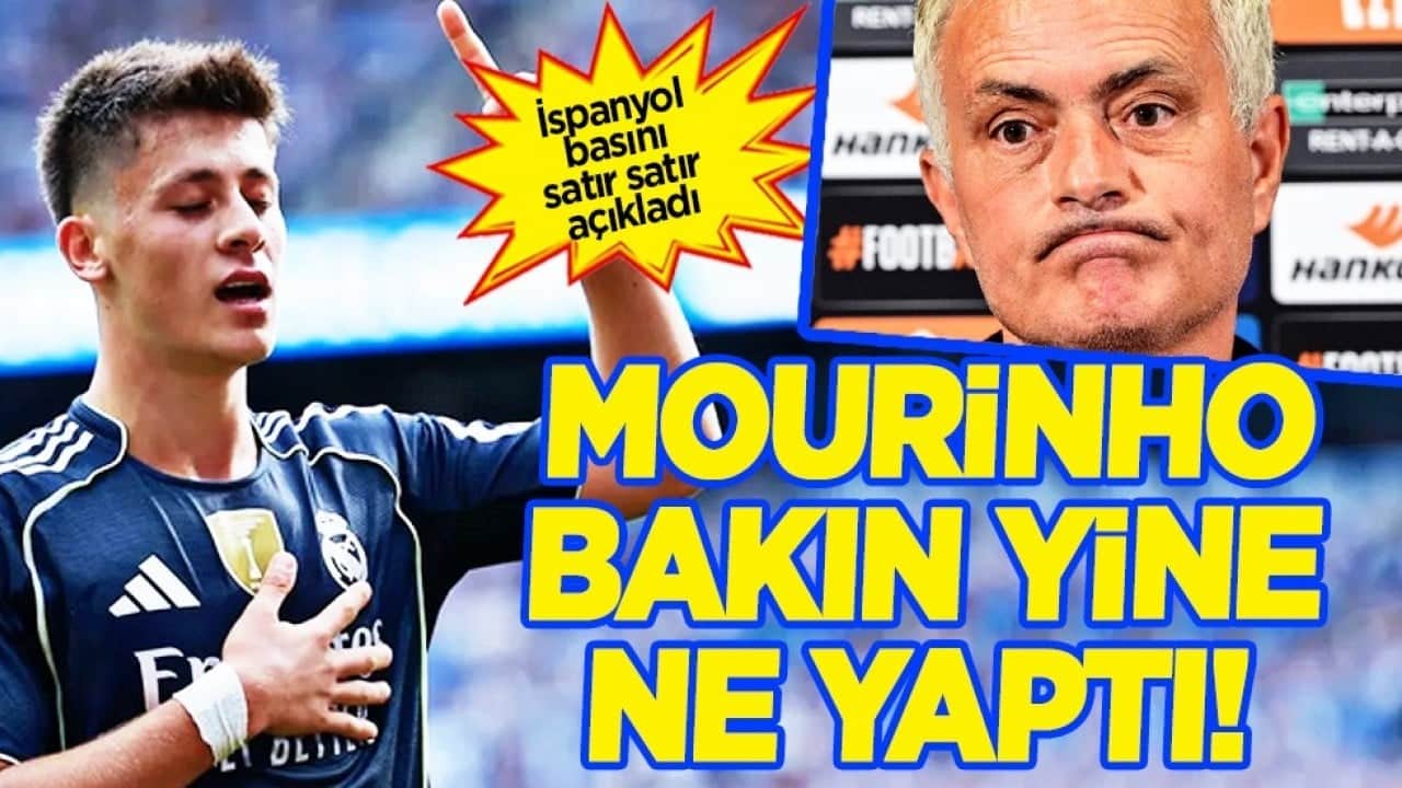 Ortalık karıştı: Mourinho, Arda Güler'i oyundan aldı... İspanya konuşuyor