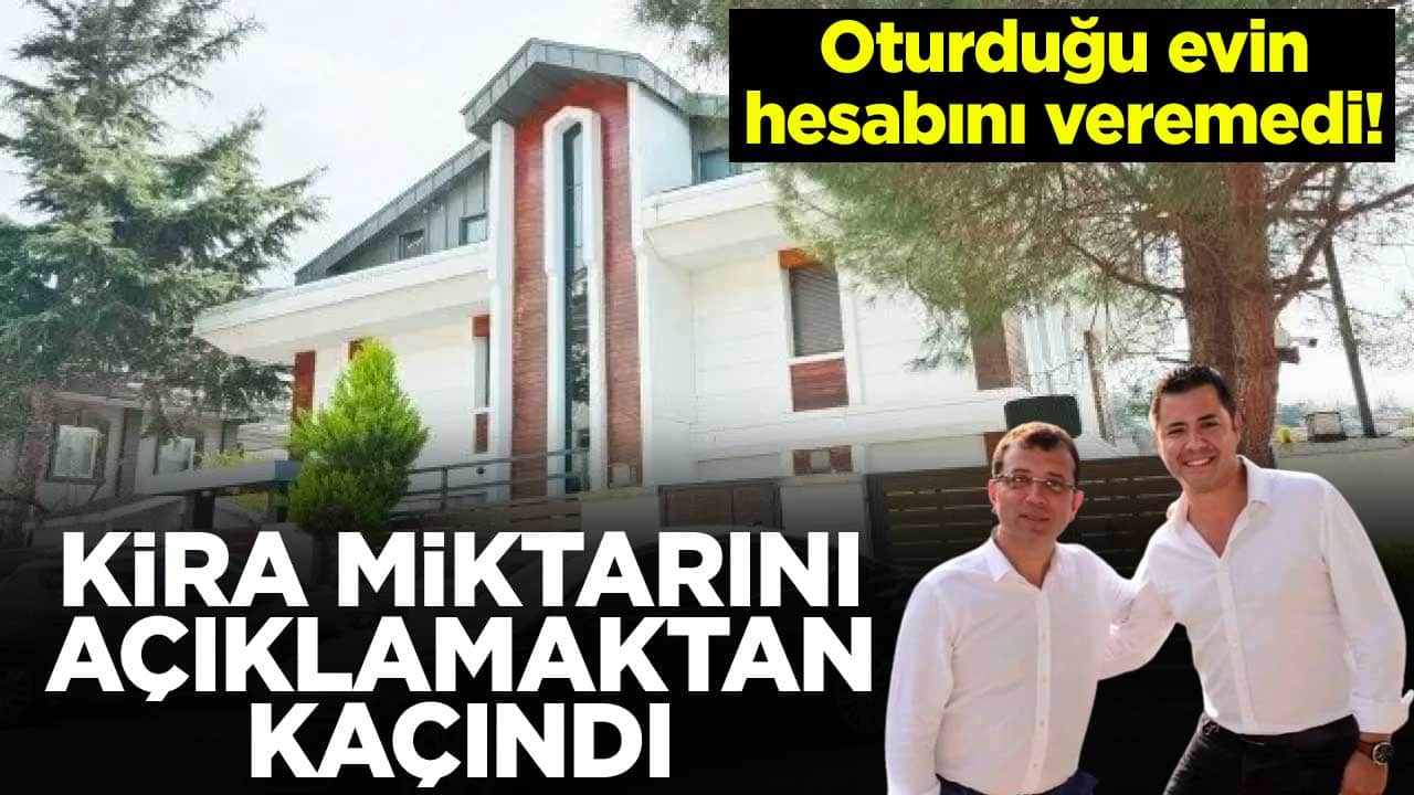 Oturduğu evin hesabını veremedi! Kira miktarını açıklamaktan kaçındı
