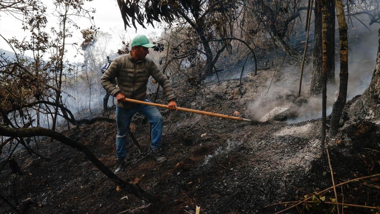 Foto - Petro'dan Büyük İsrail Projesi iddiası! Yangınlarda siyonistin parmağı var