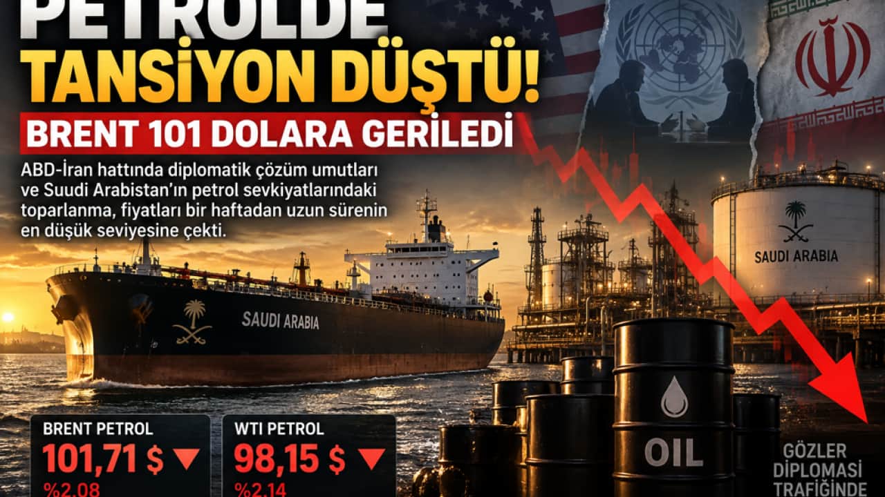 Foto - Petrolde tansiyon düştü! Brent 101 dolara geriledi