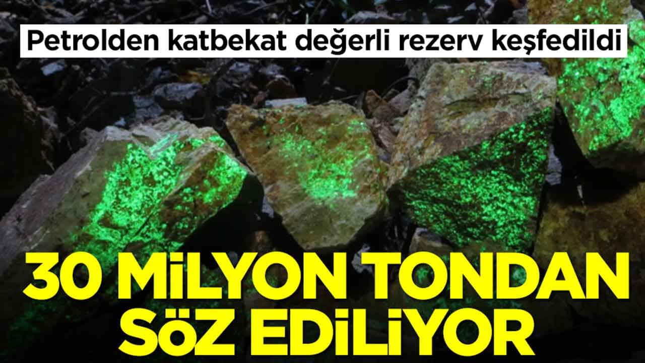 Petrolden katbekat değerli rezerv keşfedildi: 30 milyon tondan söz ediliyor