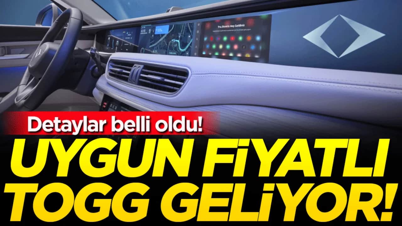 Piyasayı toz duman edecek: Uygun fiyatlı TOGG geliyor!