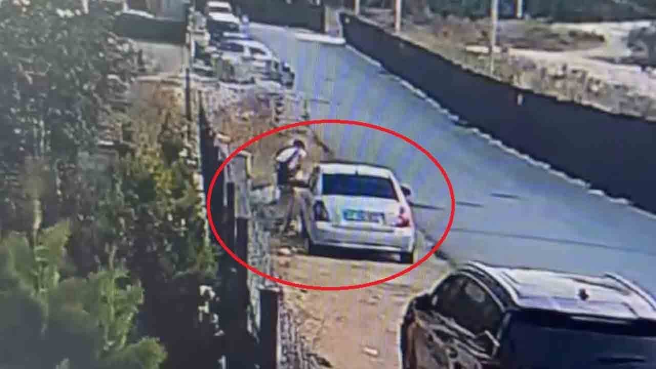 Foto - Polis 250 saatlik görüntüleri inceledi: İnşaat faresini kameralar ele verdi