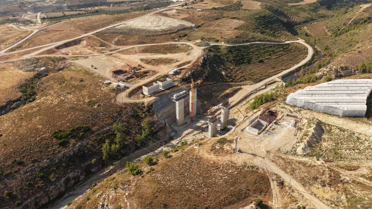 Foto - Projenin üçte biri tamam! 2 buçuk saatlik yol 36 dakikaya düşecek