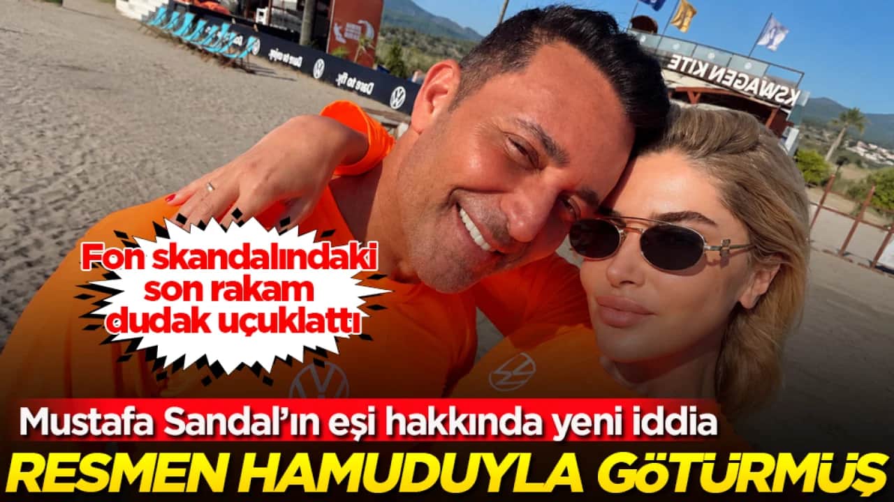 Resmen hamuduyla götürmüş! Mustafa Sandal’ın eşi hakkında yeni iddia: Fon skandalındaki son rakam dudak uçuklattı