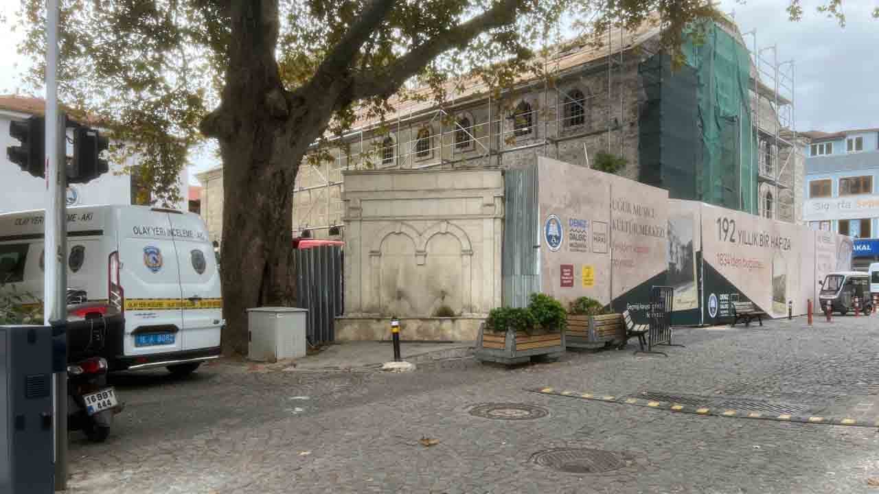Foto - Restorasyon çalışmasında feci kaza: İşçi kolunu iş makinesine kaptırdı