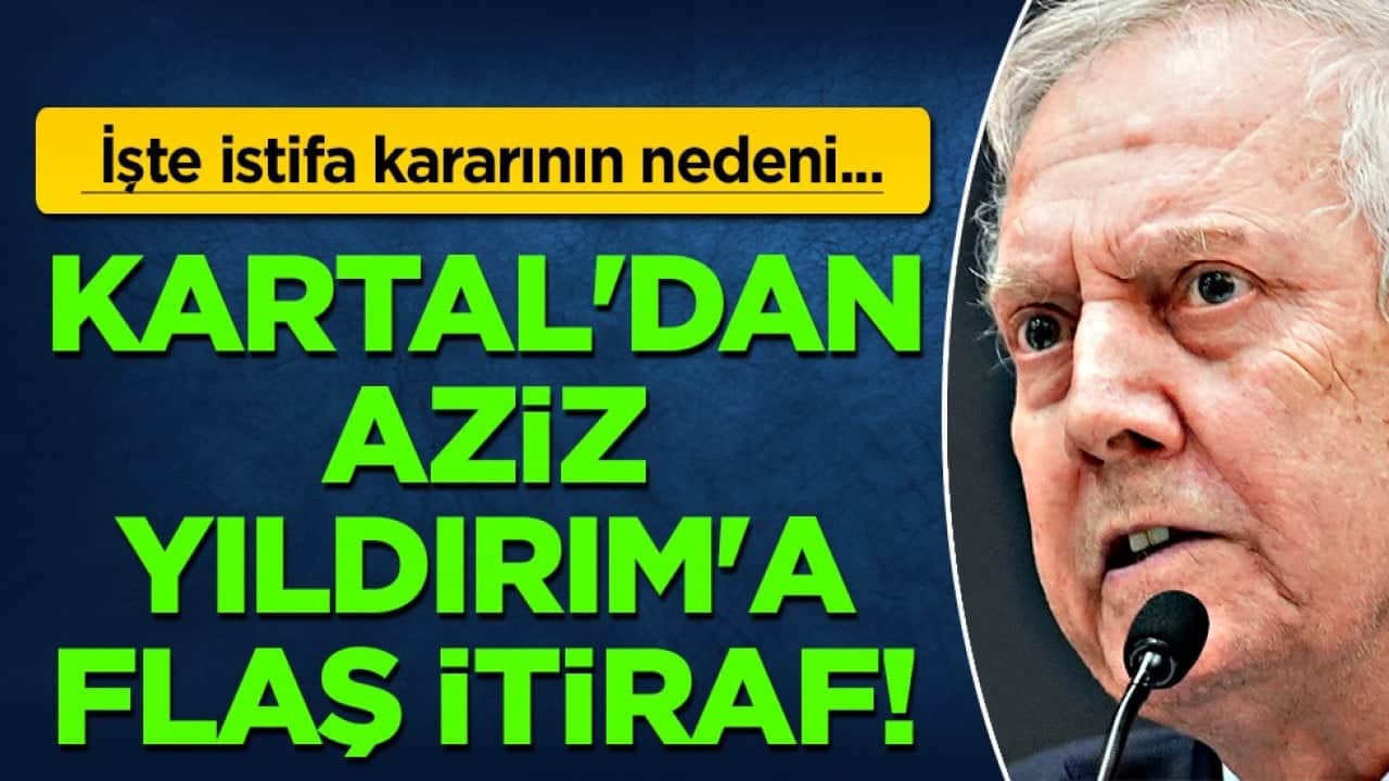 Roma maçı milat olmuştu: İsmail Kartal'dan Aziz Yıldırım'a flaş itiraf! İşte istifa kararının nedeni