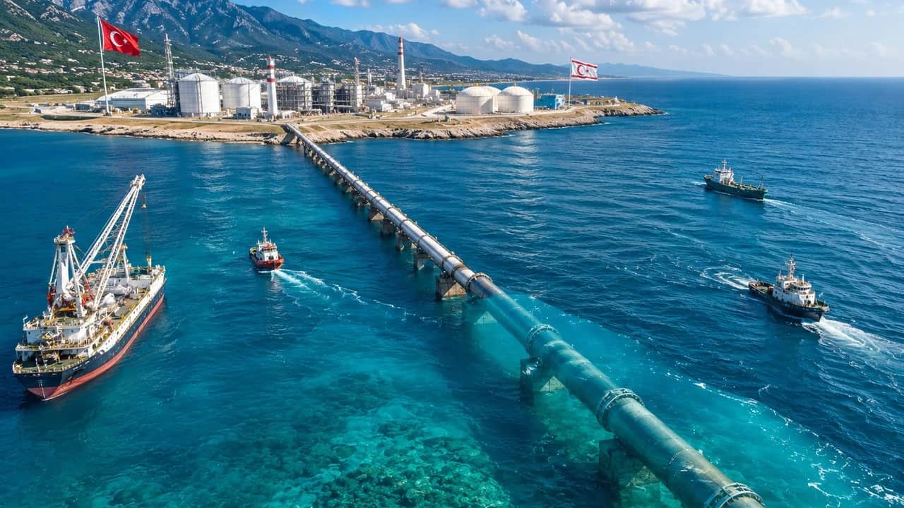 Foto - Rum yönetimi doğal gaz hattını BM’ye şikayet etti! Siyonistin kucağında Türkiye’ye kafa tutuyor