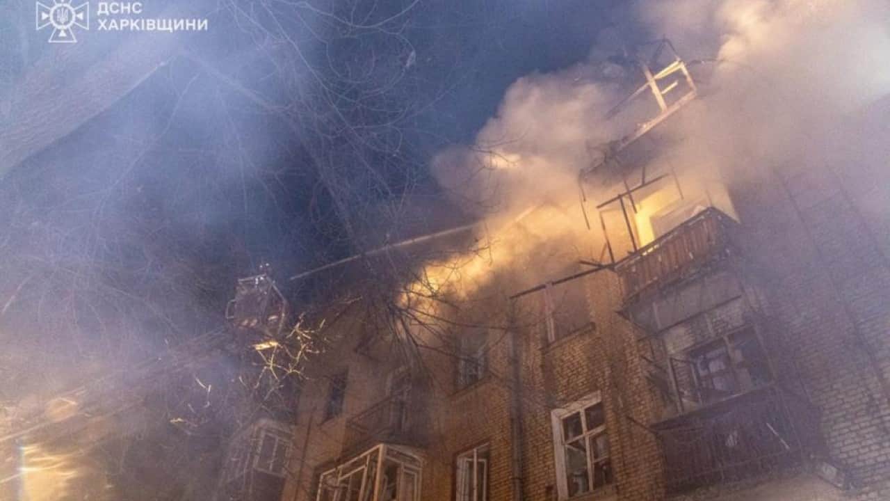 Foto - Rusya 370 dron ve 21 füze ile vurdu
