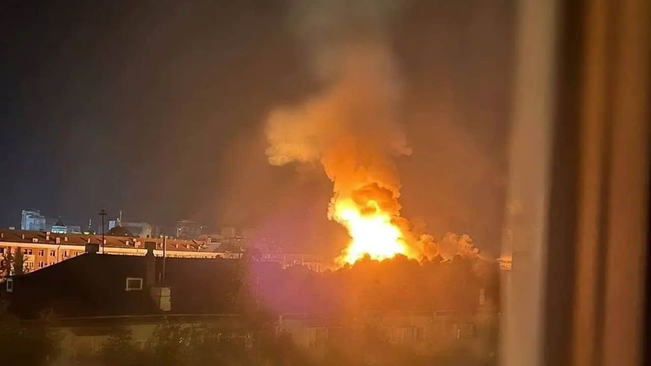 Foto - Rusya; Kiev ve Odessa’da askeri depoları vurdu