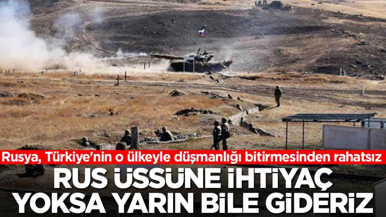 Rusya, Türkiye'nin o ülkeyle düşmanlığı bitirmesinden rahatsız: Rus üssüne ihtiyaç yoksa yarın bile gideriz