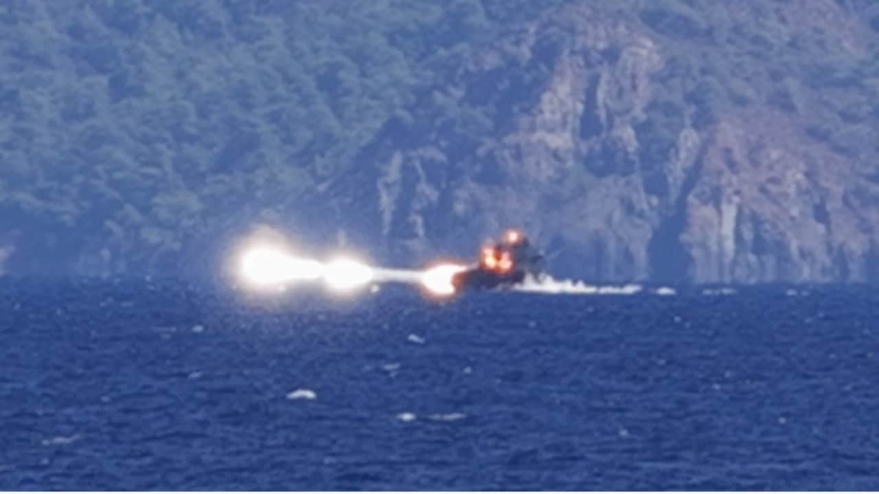 Foto - Rusya'nın çekindiği Türk silahı gemiyi felç etti: Yunanistan ayağa kalktı