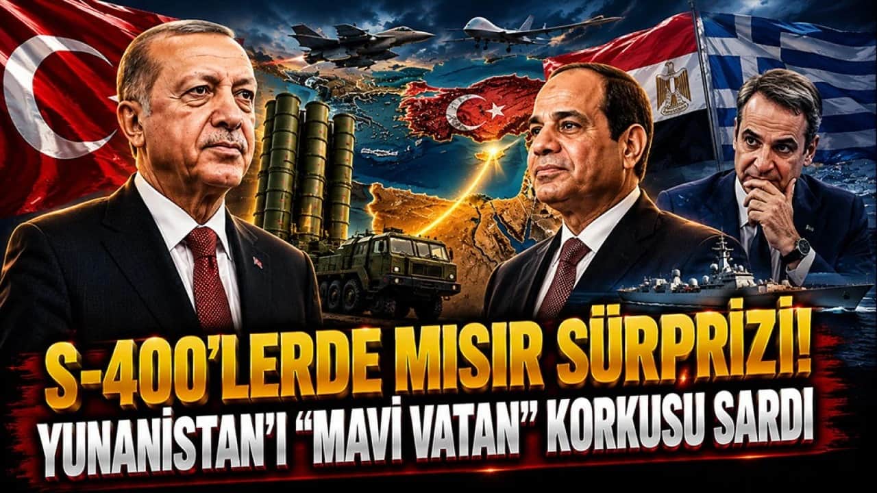 S-400’lerde Mısır sürprizi! Yunanistan’ı "Mavi Vatan" korkusu sardı