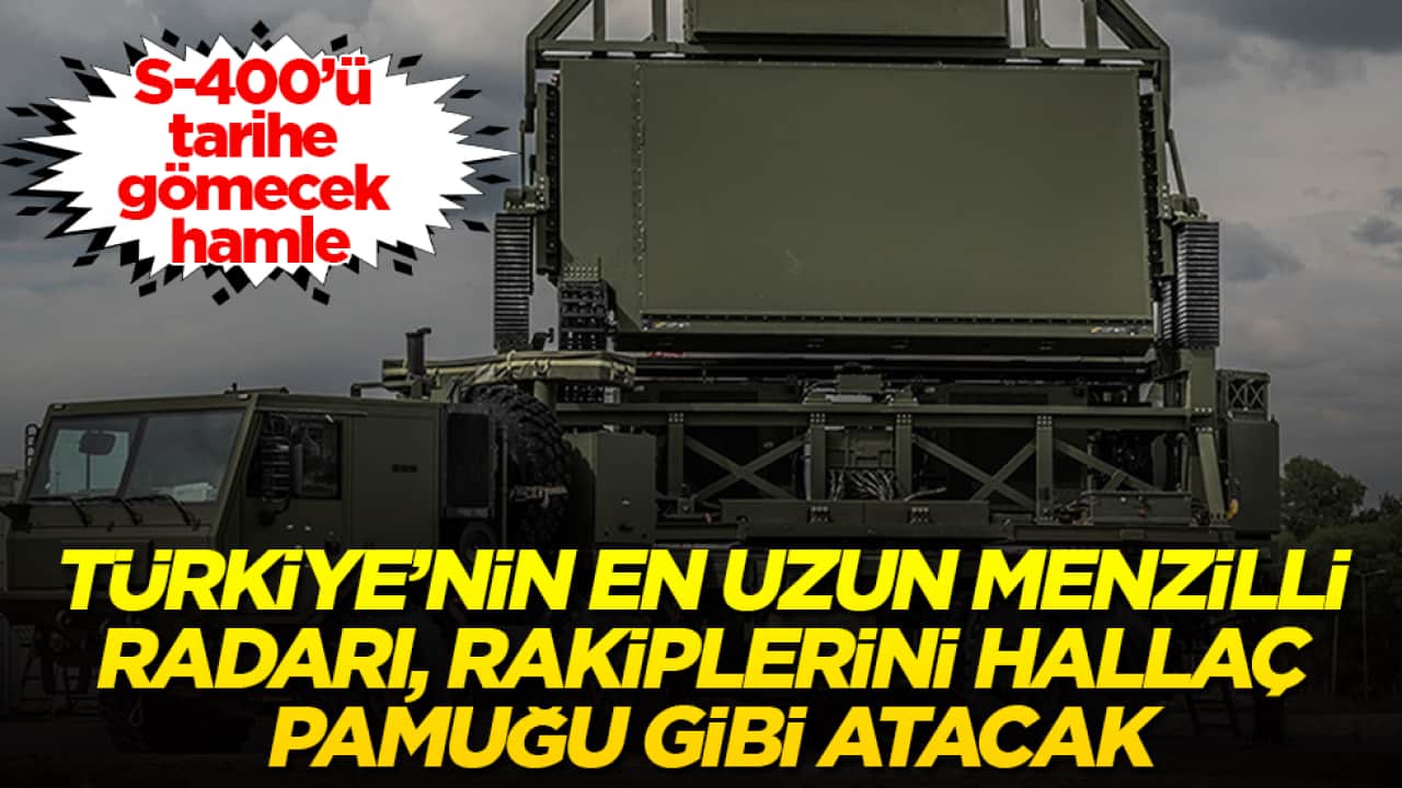 S-400’ü tarihe gömecek hamle! Saniyede 81 DVD’lik veri işliyor: Türkiye’nin en uzun menzilli radarı, rakiplerini hallaç pamuğu gibi atacak