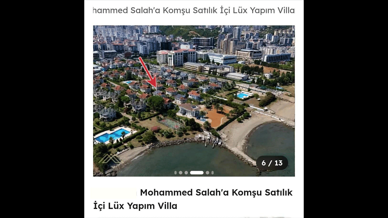 Foto - Salah’a komşu" uyanıklığı! Trabzonspor’u ayağa kaldıran ilan