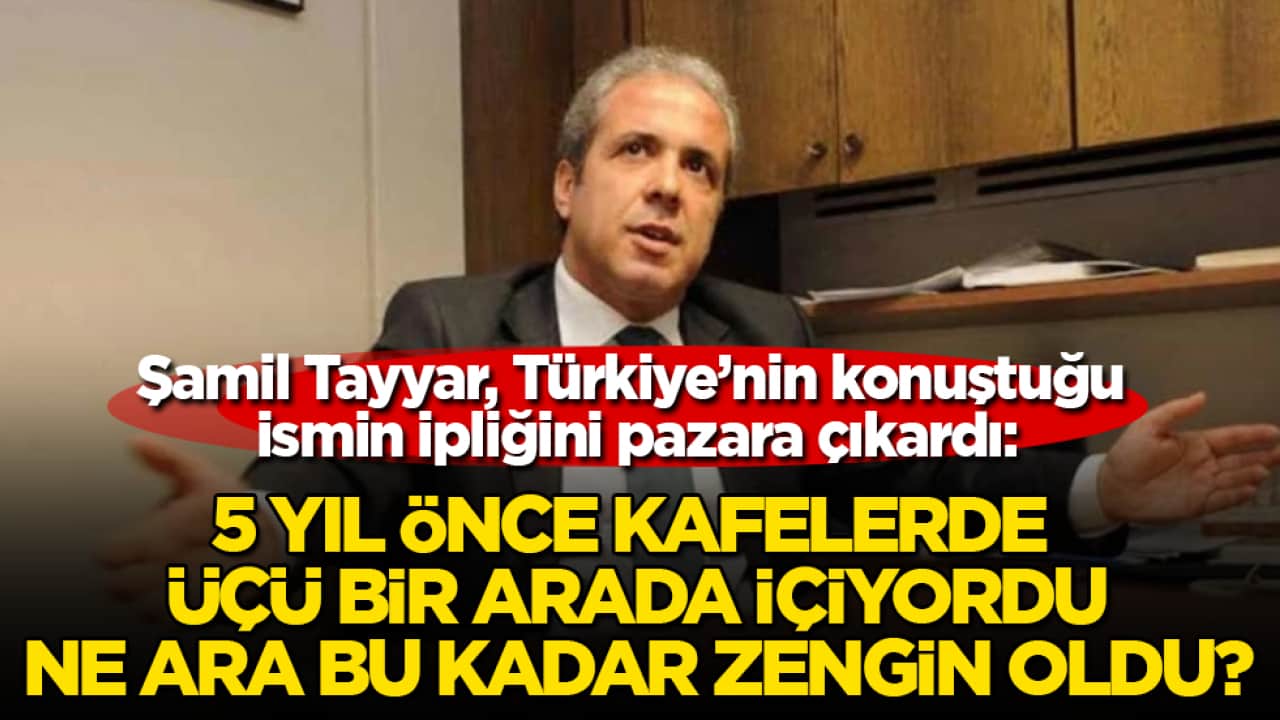 Şamil Tayyar, Türkiye’nin konuştuğu ismin ipliğini pazara çıkardı: 5 yıl önce kafelerde üçü bir arada içiyordu, ne ara bu kadar zengin oldu?