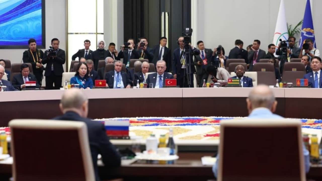 Foto - Şanghay Zirvesi’nde genişletilmiş oturum başladı! Adil bir dünya için çok sesli BM şart