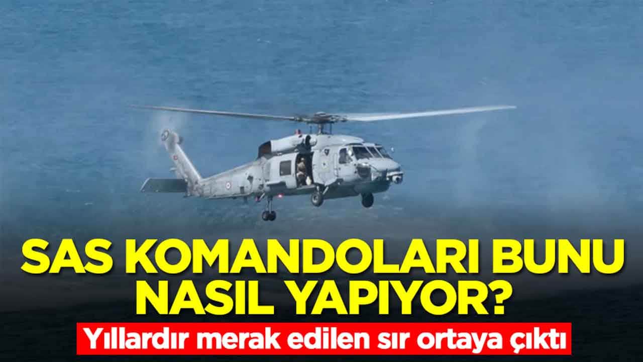 SAS komandoları bunu nasıl yapıyor: Yıllardır merak edilen sır ortaya çıktı