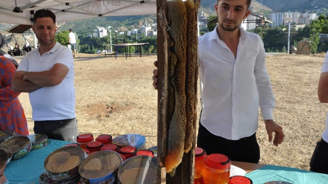 Foto - Sason'da ağaç kovuklarından çıkan balın kilosu çeyrek altını geride bıraktı