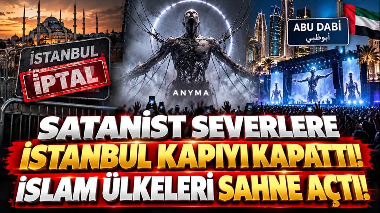 Satanist severler İstanbul'da kapıdan döndü, İslam ülkeleri sahne açtı!