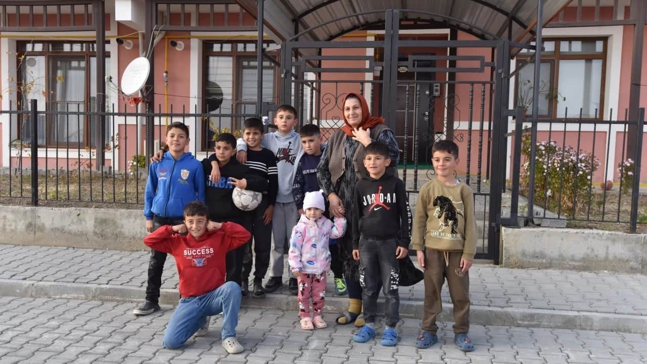 Foto - Savaş bölgesinden tahliye edilen 371 Ahıska Türkü aile yeni evlerinde
