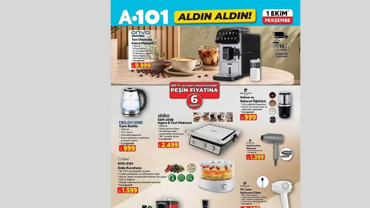 Foto - Şekerden peynire, çaydan salçaya! A101’de kaçırılmayacak fırsatlar