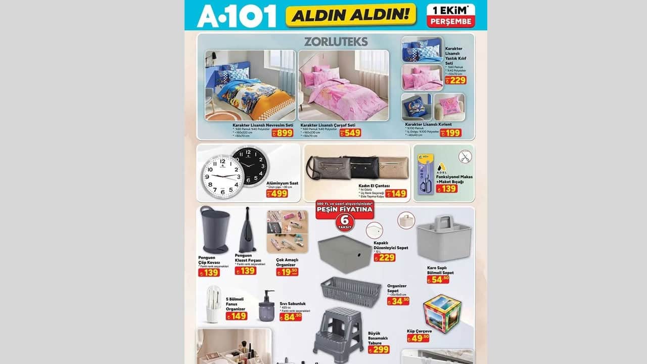 Foto - Şekerden peynire, çaydan salçaya! A101’de kaçırılmayacak fırsatlar