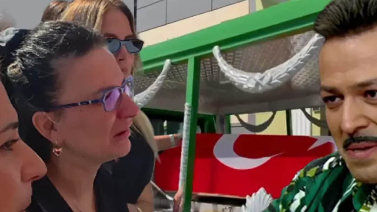 Serhat Kılıç için tören düzenlendi! Tabutunun başında gözyaşı döktü!