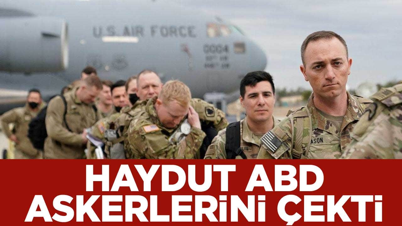 Sıcak gelişme! Haydut ABD, askerlerini çekti