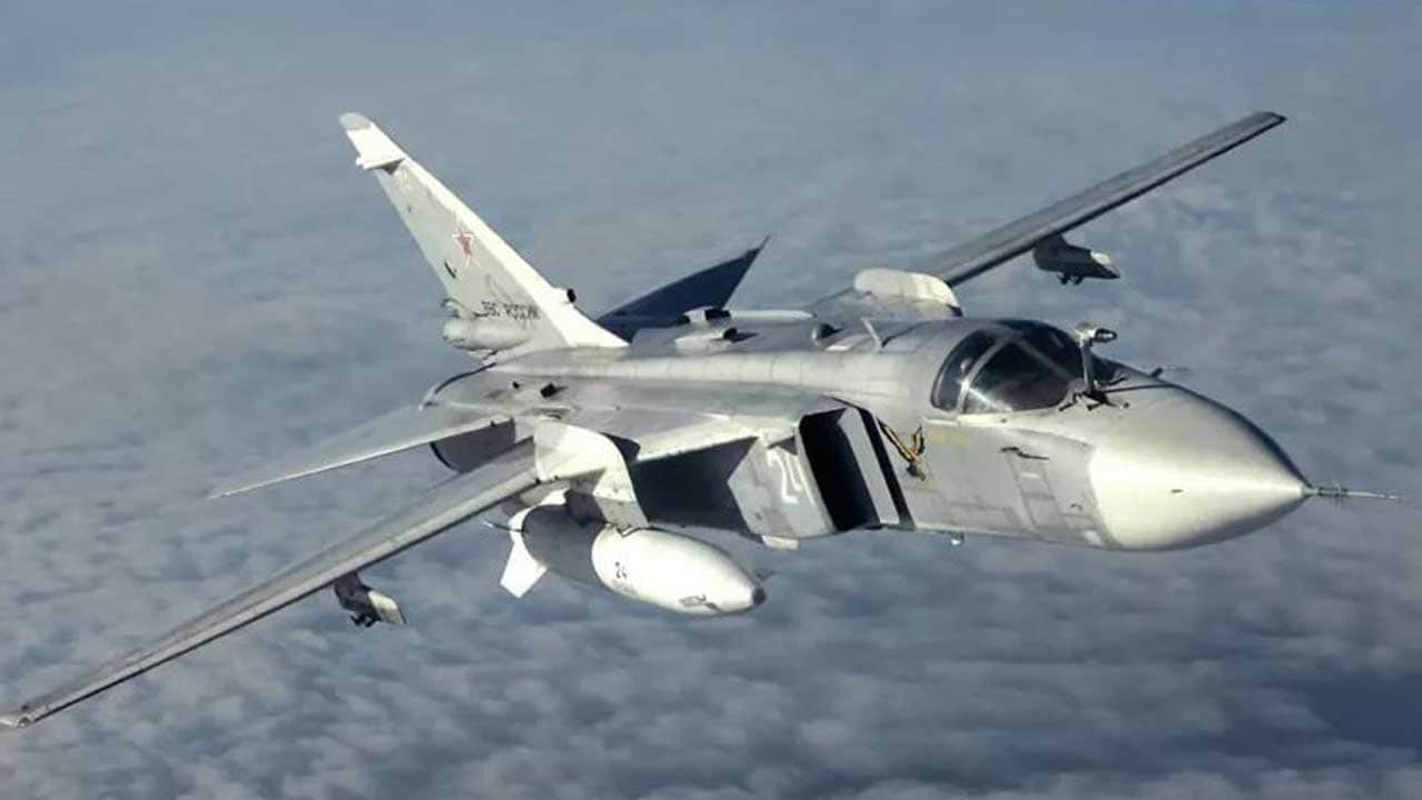 Foto - Sıcak saatler! Su-24M tipi bombardıman uçağı düştü