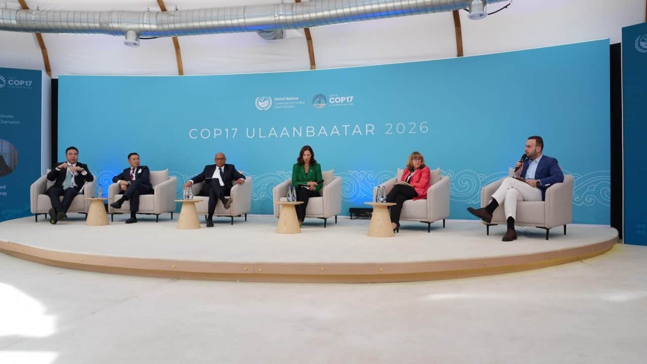 Foto - Sıfır Atık Vakfı Başkanı Samed Ağırbaş, UNCCD COP17 Kapsamında Moğolistan’da Sıfır Atık Vizyonunu Anlattı