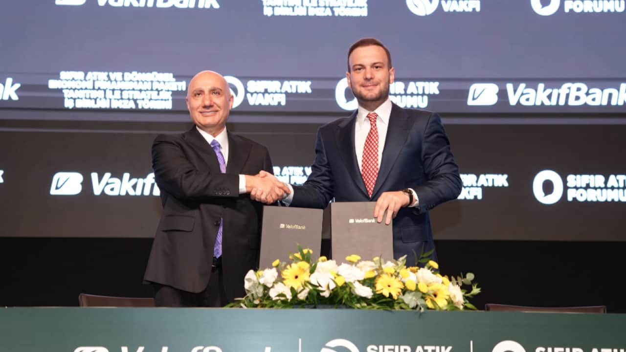 Foto - Sıfır Atık Vakfı ve VakıfBank İşbirliğiyle Sıfır Atık ve Döngüsel Ekonomi Dönüşümüne 10 Milyar TL’lik Finansman Desteği