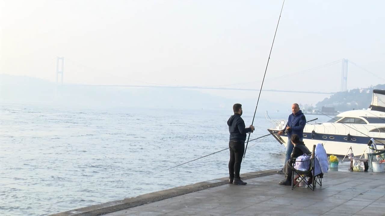 Foto - Sis, İstanbul Boğazı'nda görsel şölen oluşturdu