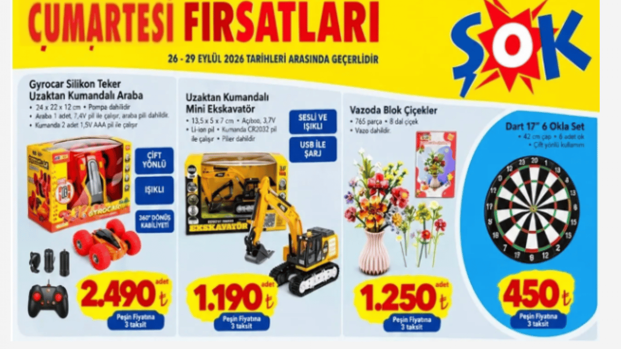 Foto - ŞOK indirimler kataloğu geldi! 4 gün boyunca geçerli olacak!
